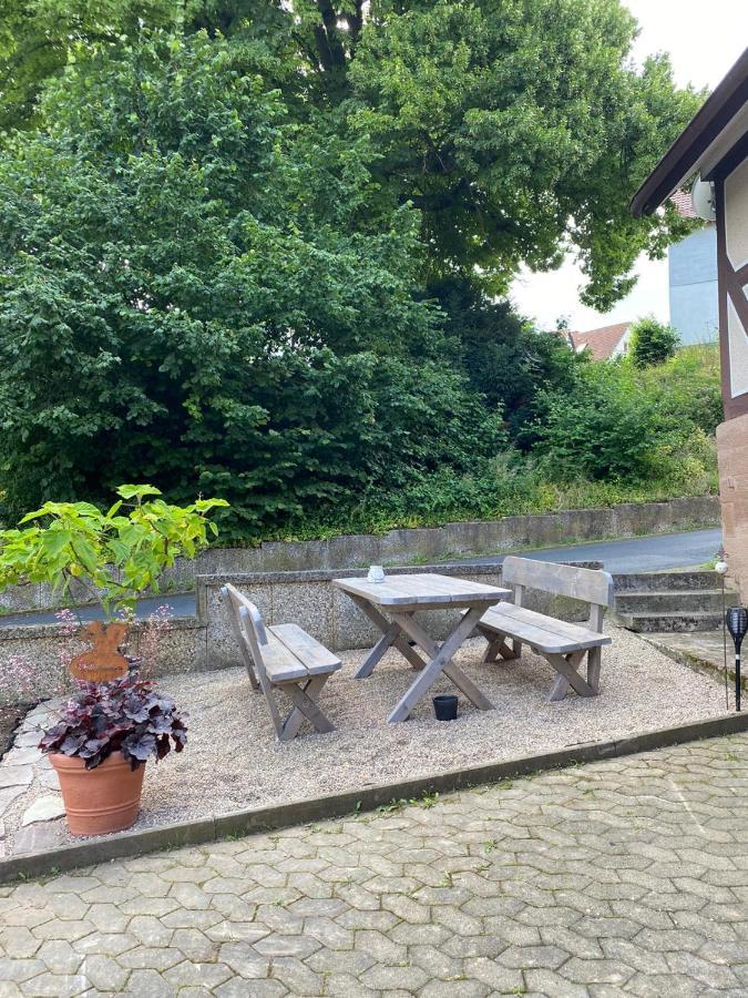 Ferienwohnung Haus Lindenteichblick Atzenhausen Exterior foto